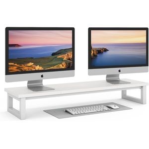 YAOHUOO Dual Monitor Stand Riser, 39Inch Large Monitor Stands